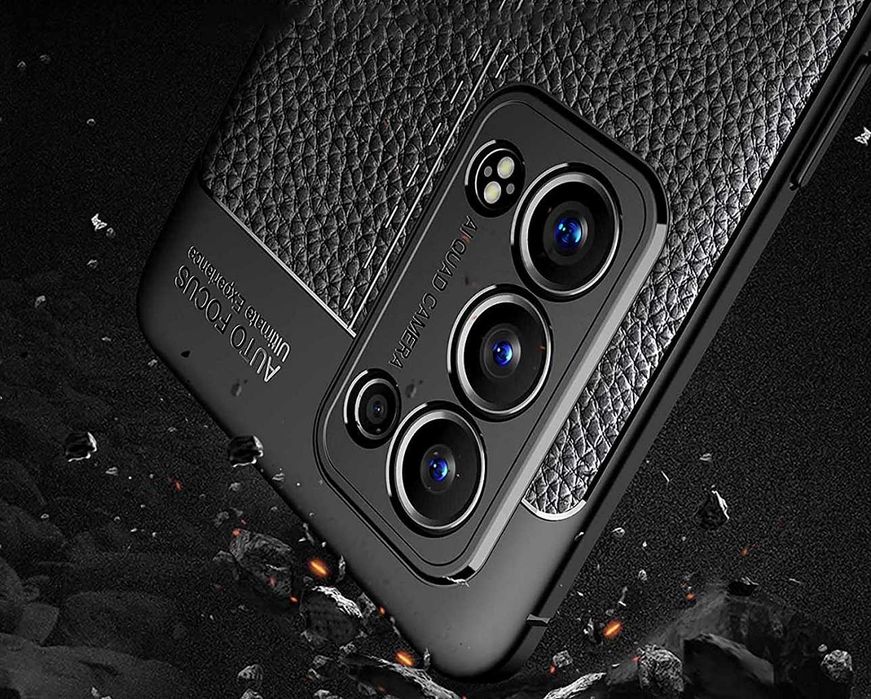 Husa Premium model PIELE pentru Oppo Reno6 5G