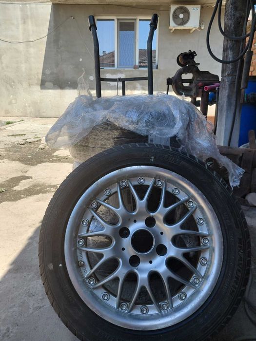 алуминиеви джанти 15" 4x108 с летни гуми 205/50 R15