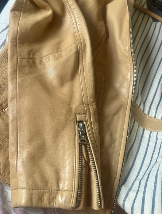 MASSIMO DUTTI дамско кожено яке