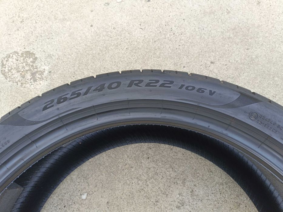 O anvelopa vara 265 40 22 pirelli p zero profil de 7 mm dot 2023