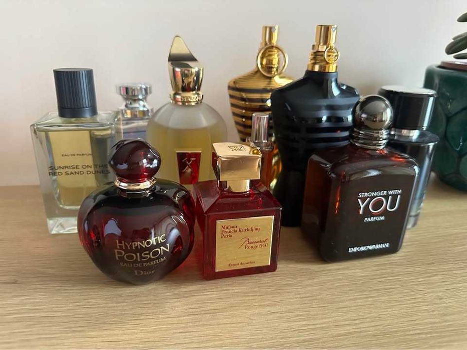 Парфюми Baccarat Rouge 540 Extrait и Dior Hypnotic Poison