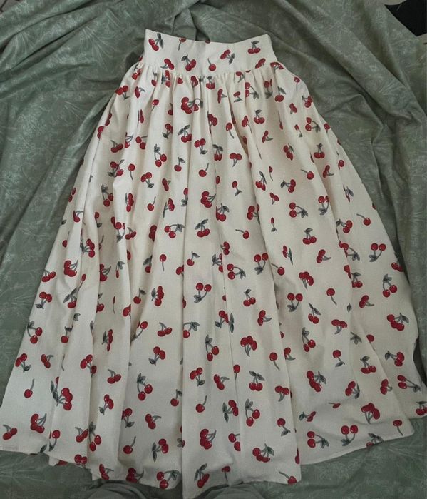 Пышная двойка топ юбка