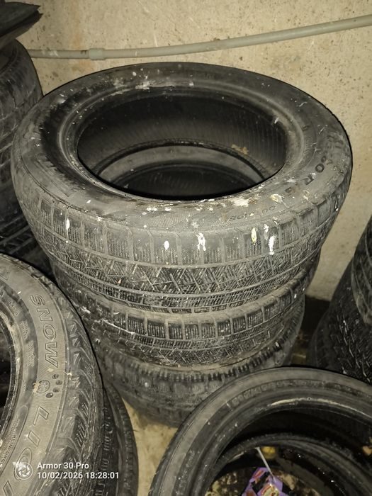 Шины, зима , состние среднее