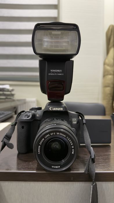 Canon 750d full komplek