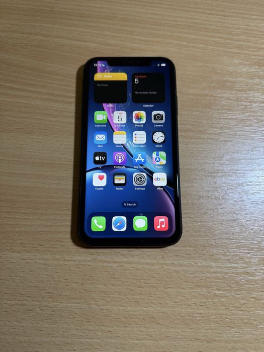 iPhone XR Black 64GB - счупен