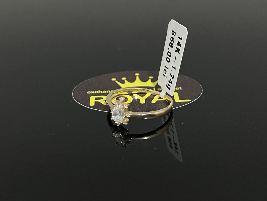 Bijuteria Royal CB : Inel dama aur nou 14k 1,74gr