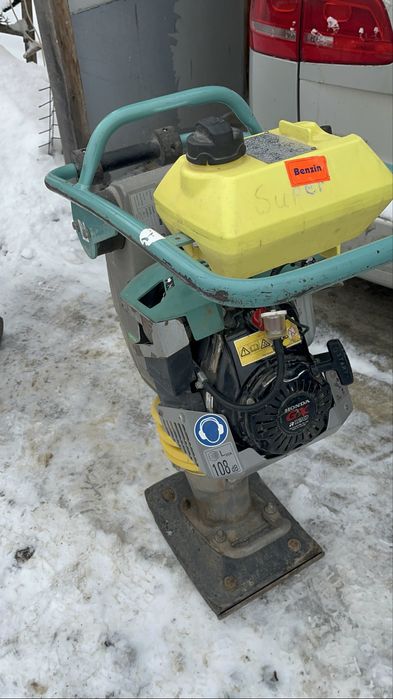Ammann ACR 60. Mai compactor, picior compactor.