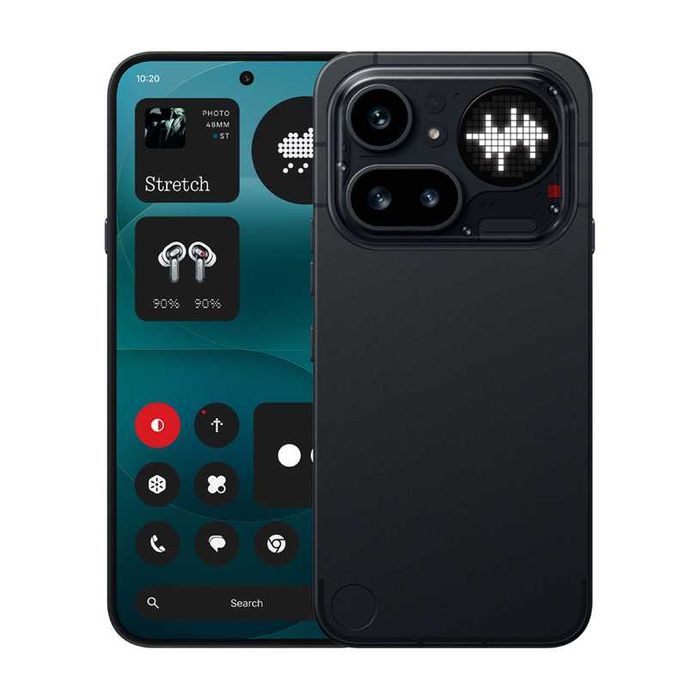 НОВ Nothing Phone 4a Pro, 6.83’’, 8GB/128GB, Black черен неразпечатан