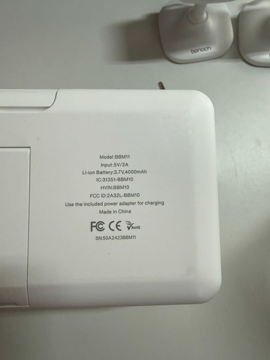 Monitor pentru bebeluși bonoch cu 2 camere 720p 4000Mah