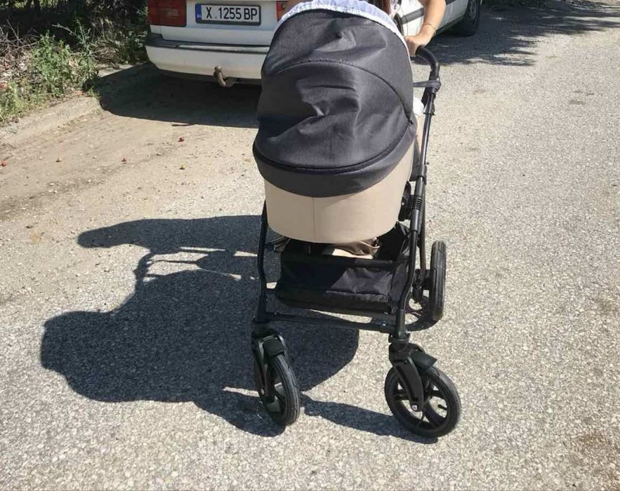 количка с два коша