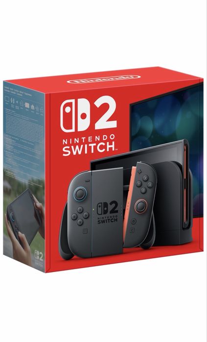 Consola NINTENDO Switch 2, Joy-Con Light Red/Light Blue