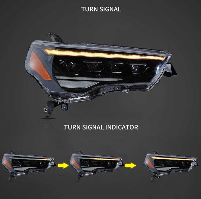 Комплект фарове  14-24 Toyota 4Runner Dynamic  Breathe/Welcome