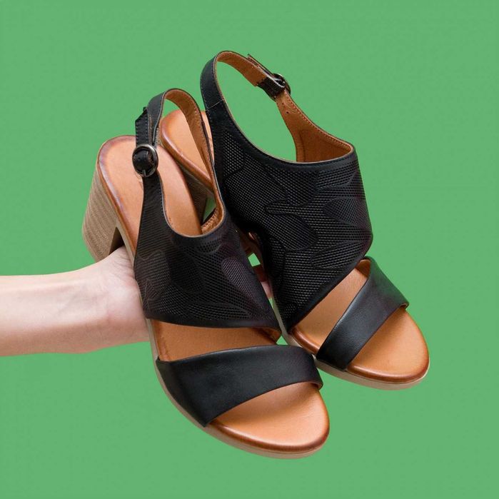 Нови дамски сандали от естествена кожа "GALDINI"