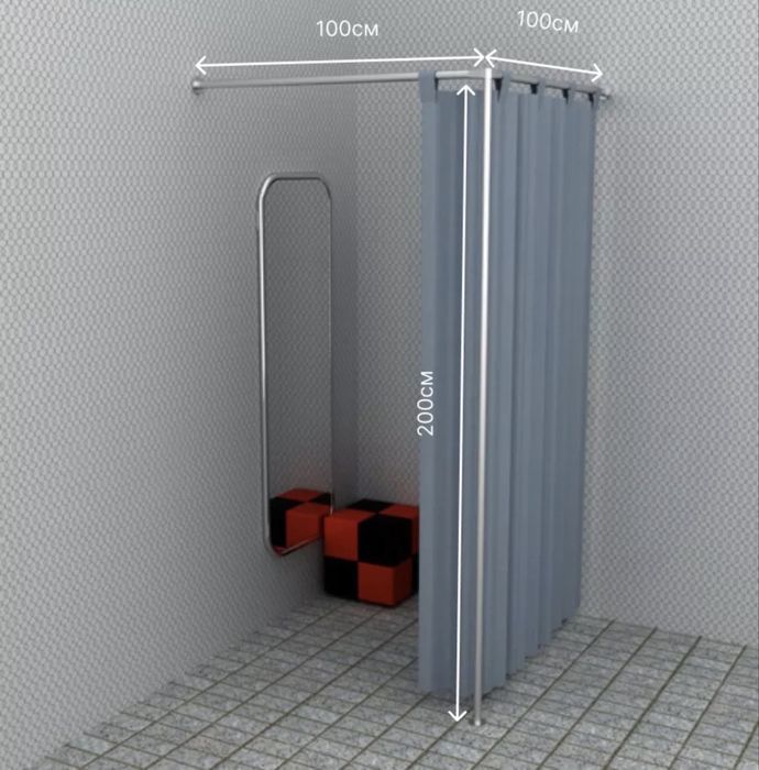 Примерочная Г образная