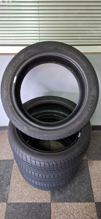 4бр. 225/45/18 Goodyear RFT 7.2mm грайфер, дот 20г. Безплатен монтаж