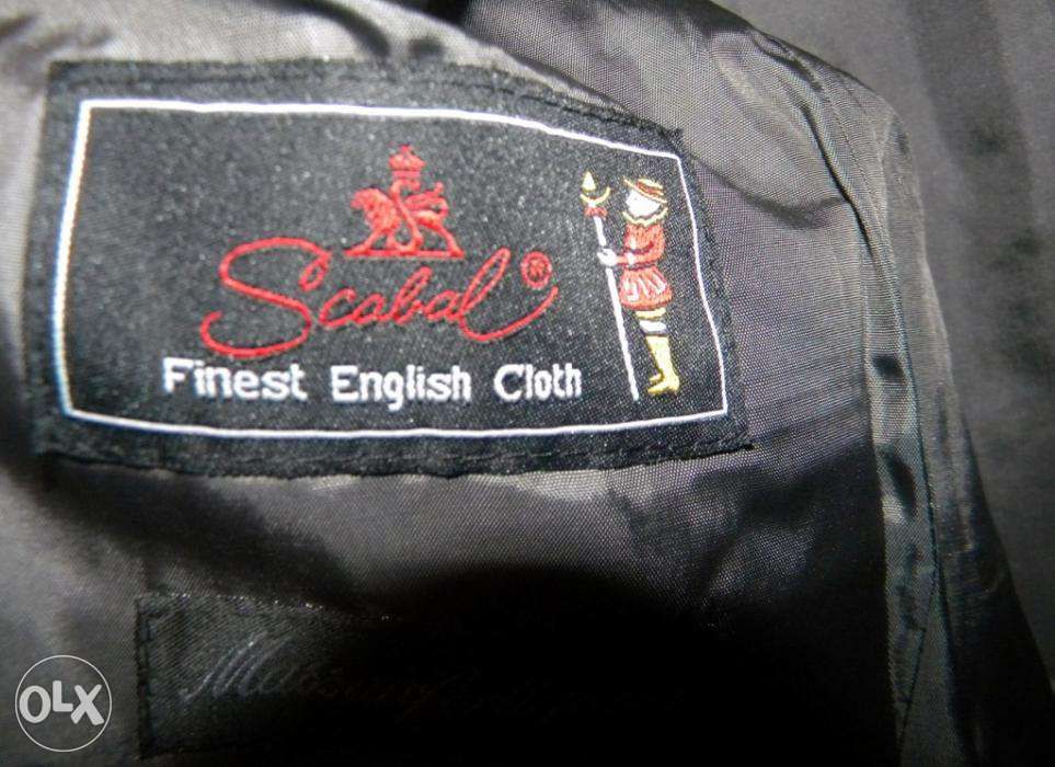 Sacou gri, clasic, din lana, 42