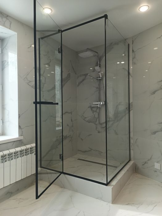 Цельностеклянные Душевые кабины