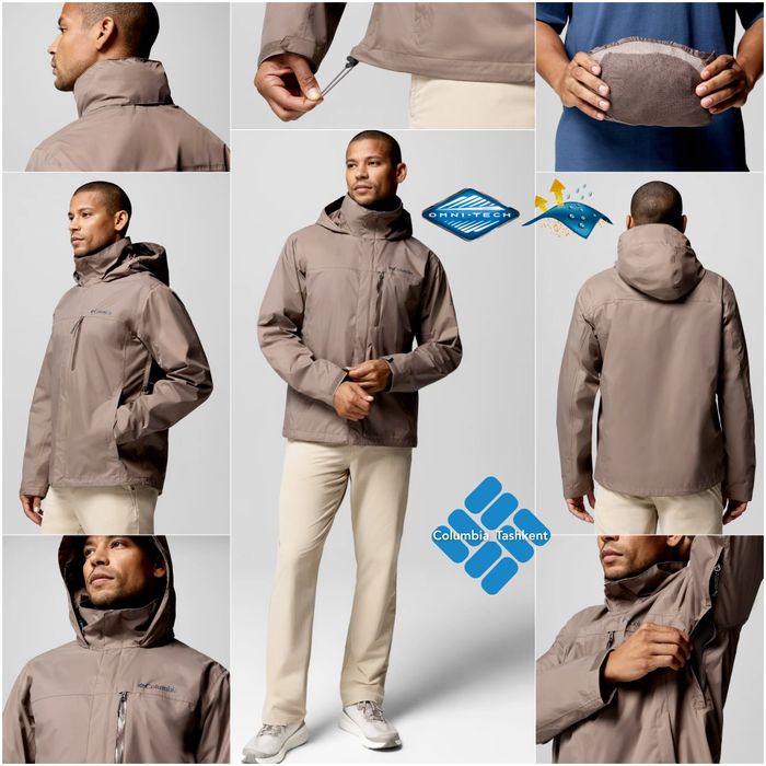 Columbia OMNI-TECH™ ВЕТРОВКА ДОЖДЕВИК Премиум класса из США
