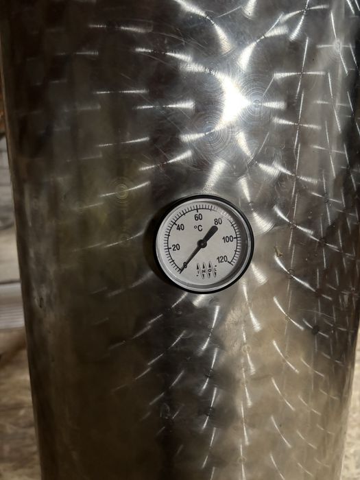 Boiler inox pe lemne 95 litri