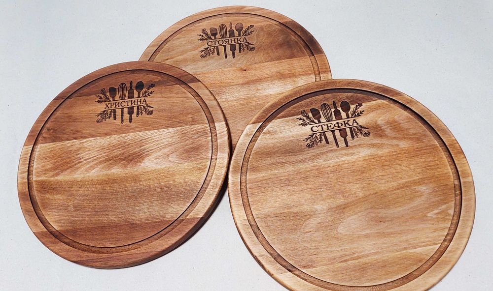 Гравирана дъска за рязане