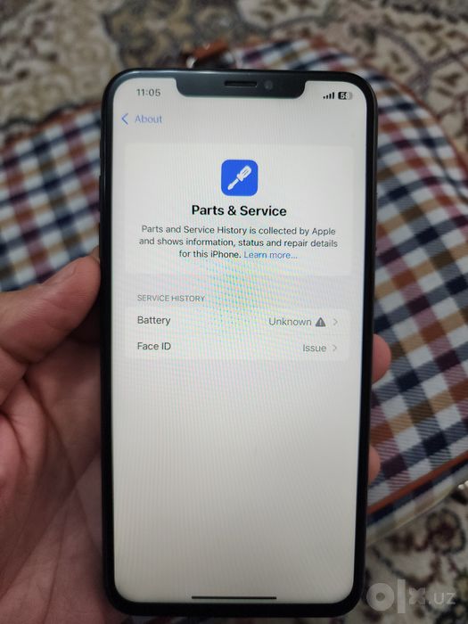 Iphone Xs Max LL/A 64GB Akk 100% Aybi Face