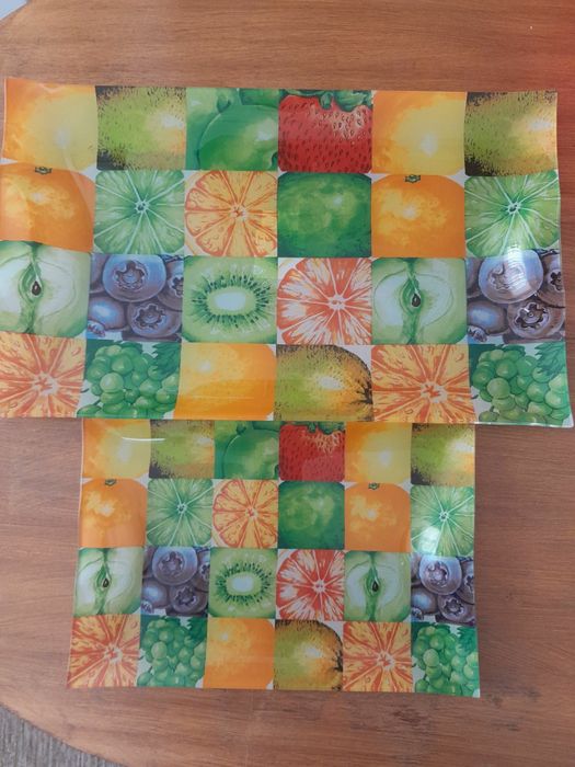 2 подноса/плата/ стъклени