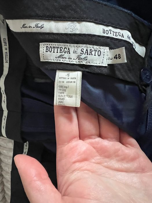 Тъмносин официален костюм