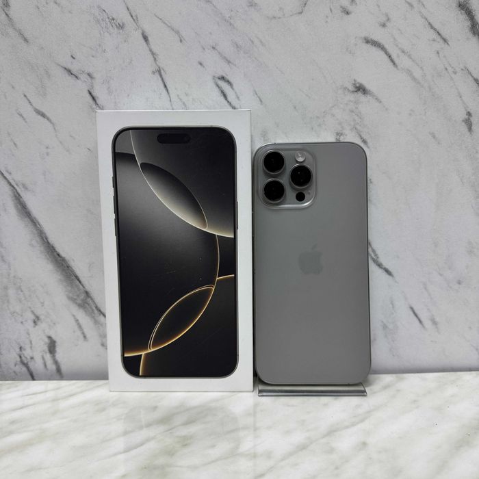 iPHONE 16 Pro Max Natural 256GB 100% 157 Cicluri  Zeus Amanet 65780