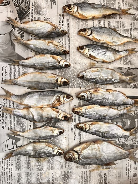 Продам вяленые рыбы рыбец ,чехня