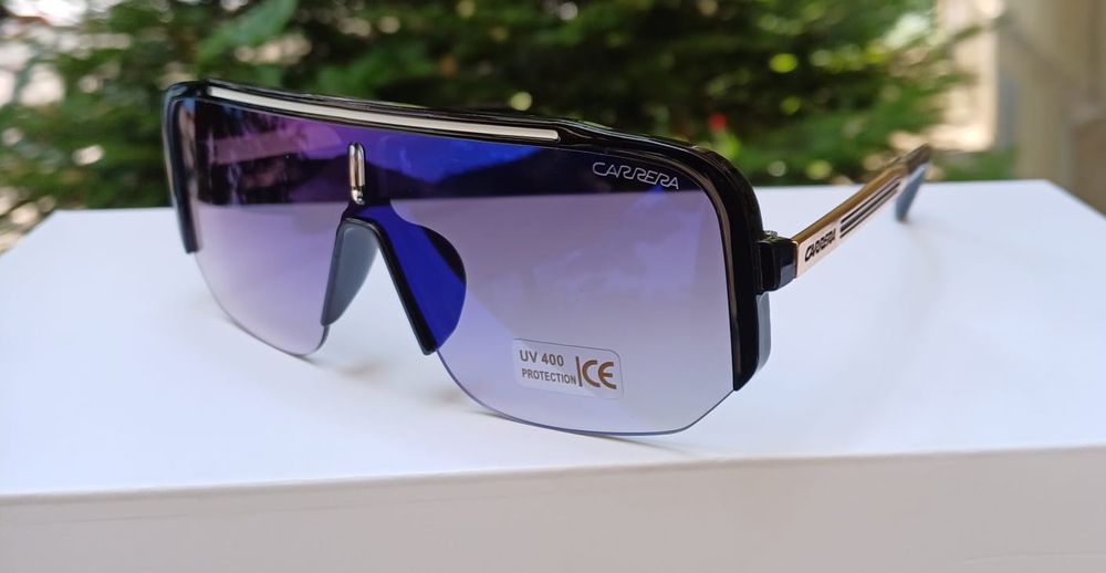 Ochelari de soare Carrera 1174 albastru