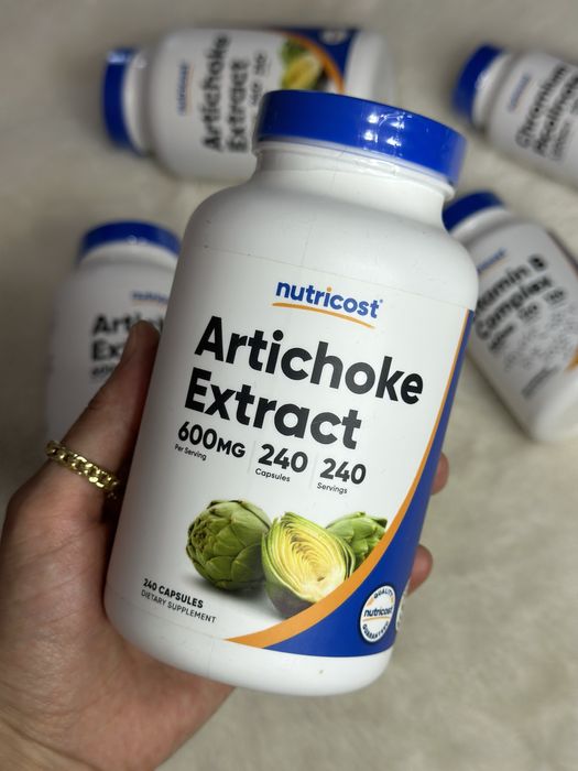 Экстракт Артишока Artichoke extract 600 мг 240 капсул