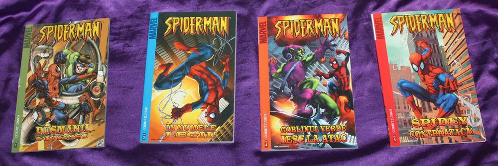 10 Benzi desenate spider-man romana Corint Cei patru fantastici Marvel