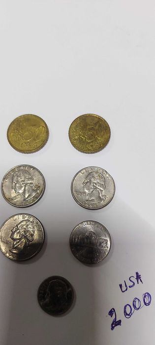 Продам монеты коллекционные США
