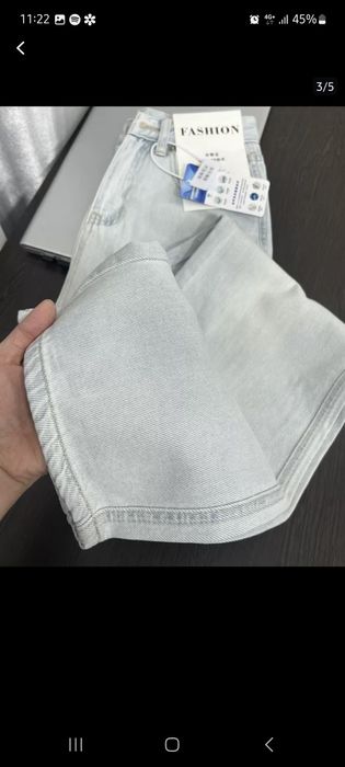 Джинсовые брюки на лето