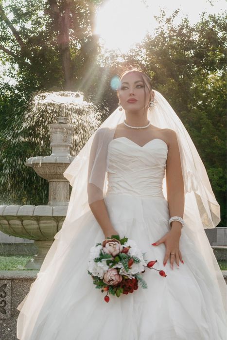 Платье свадебное Лебедь