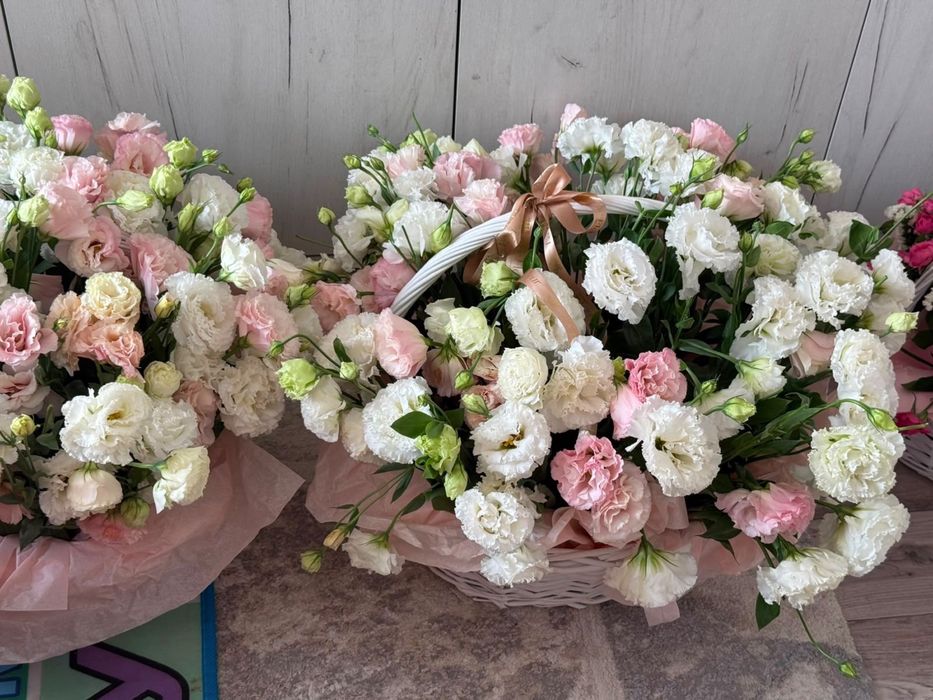 Свежие букеты цветы