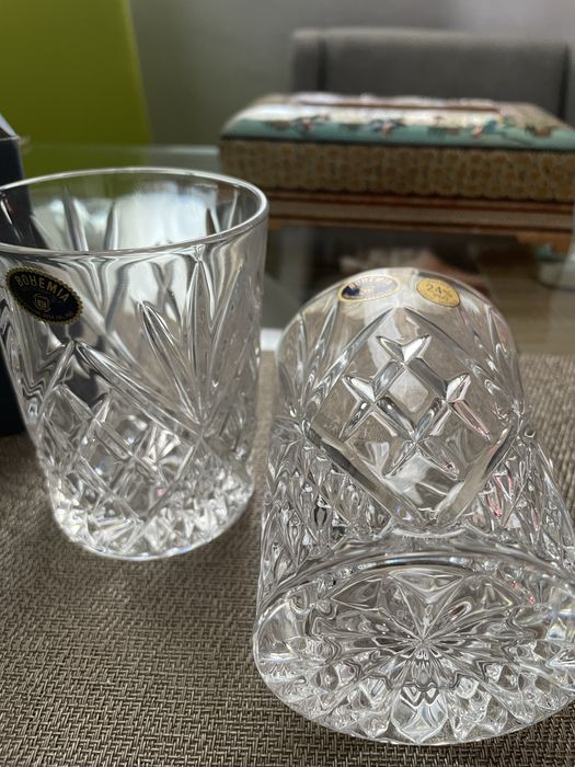 Pahare cristal Boemia