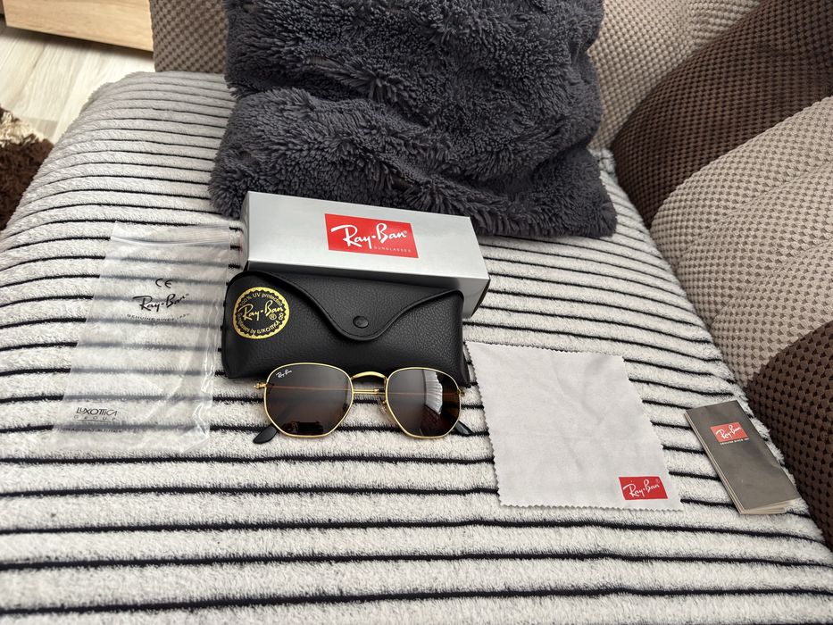Ochelari de soare Ray-Ban Hexagonal Flat Lenses