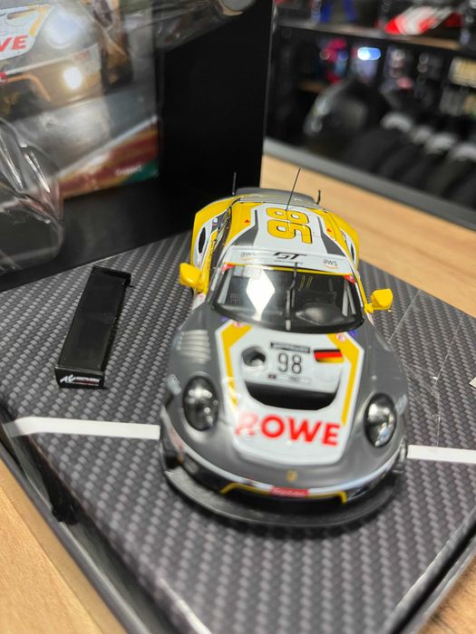 Колекционерски модел метална количка IXO MODELS PORSCHE 911 GTR 24 SPA