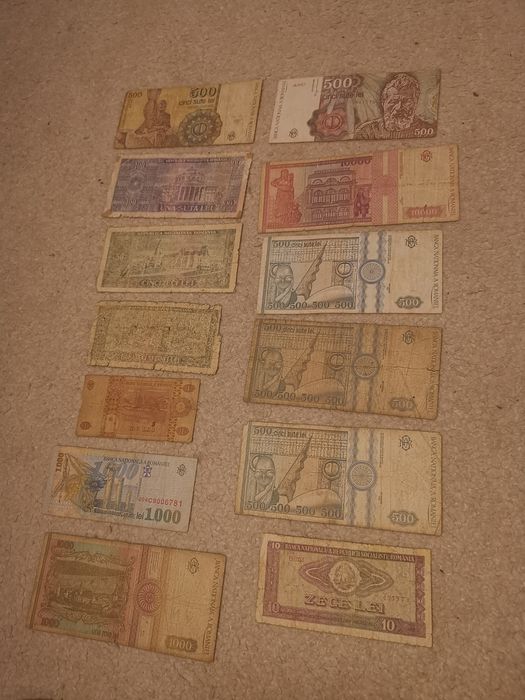 Colectie Monede si Bancnote vechi. Ocazie