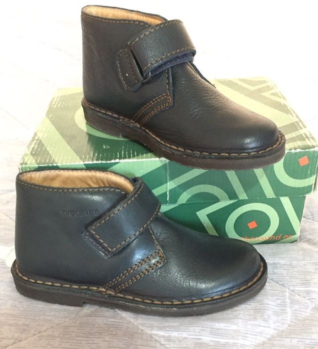 Кожанные новые ботинки.Испания