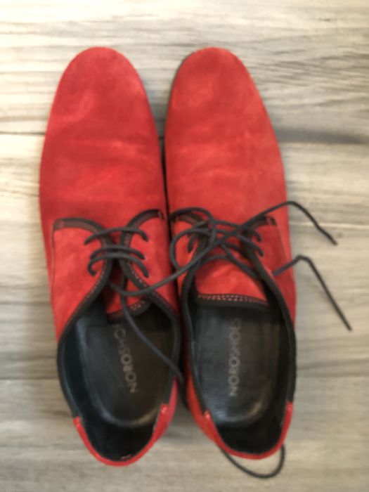 Pantofi piele intoarsa