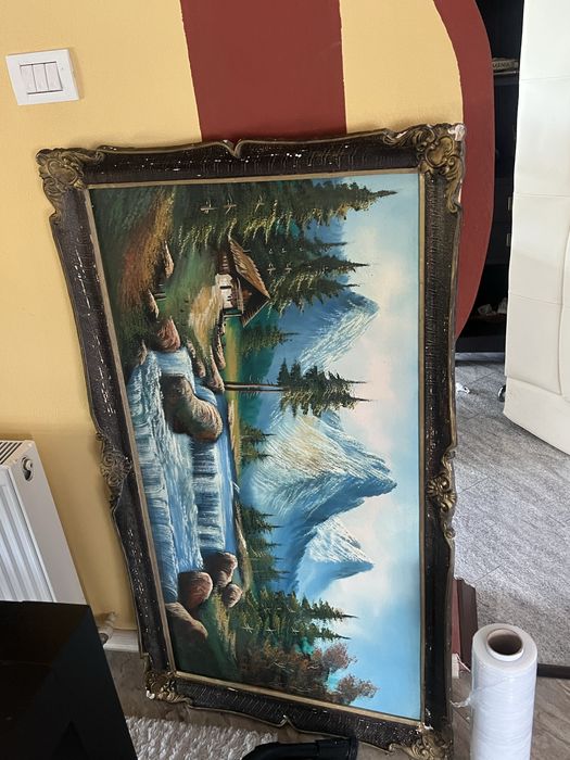 tablouri pictate manual pe panza