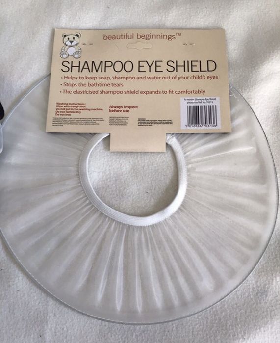 Casca bebelusi / copii protectie fontanella +viziera baie +plus colici