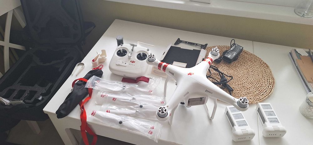Дрон DJI phantom 3 с ранциа