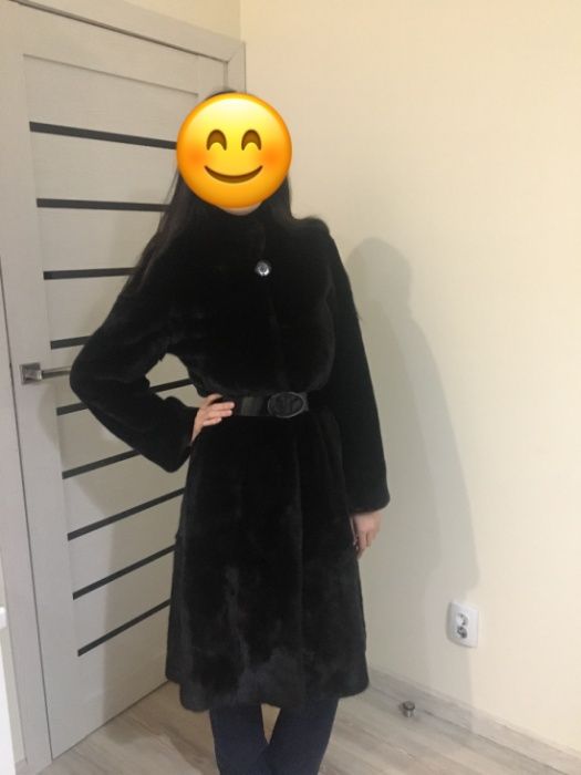 Норковая Шуба BLACK NAFA