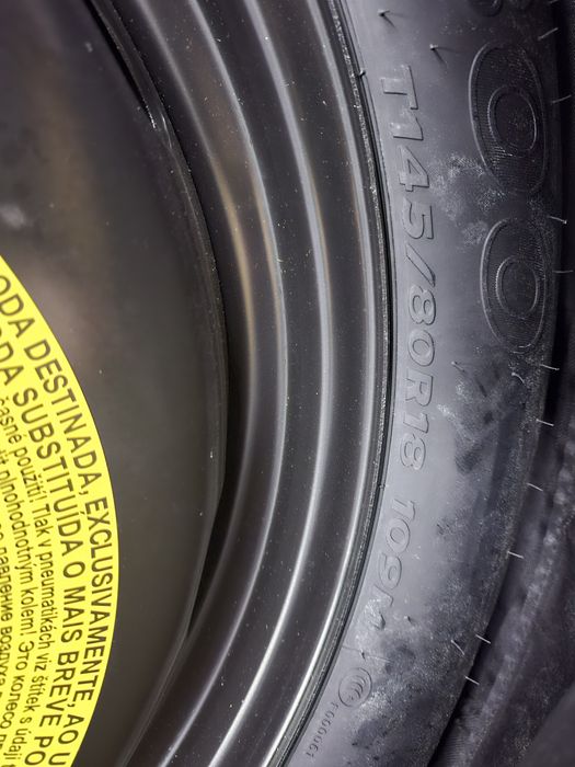 Roată slim de rezervă VW  T145x80  R18