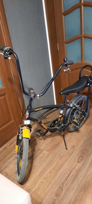 Bicicleta Pegas Strada Mini 7S, 20 inch, negru