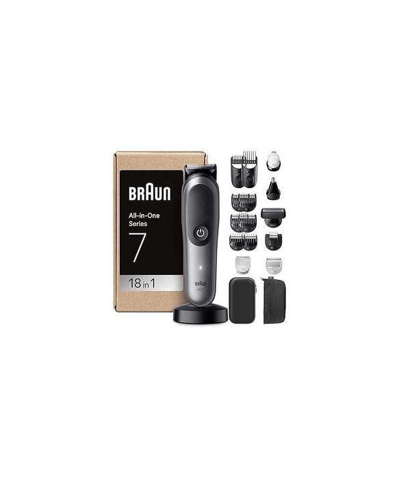 Aparat de tuns 18 in 1, Braun All-in-One Series 7, AIO7585