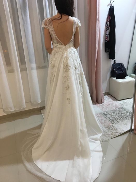 Rochie mireasa LaNovia alb-ivoire